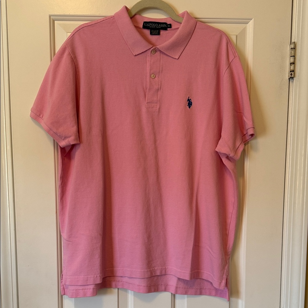 Men's Pink Polo